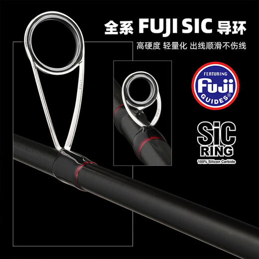 领峰26款领峰凌路亚竿全SIC 21款远投直柄枪柄翘嘴鳜鱼鲈鱼竿虫竿泛用 2.03m 24款凌682MHC枪柄虫竿