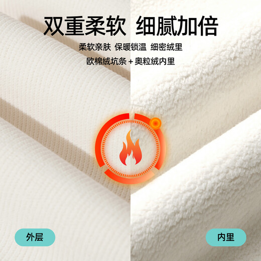 ESE-Y Winter Velvet Straight Pants Women's 2025 Thick High Waist Casual White Narrow Wide Leg Pants Blue Gray 31