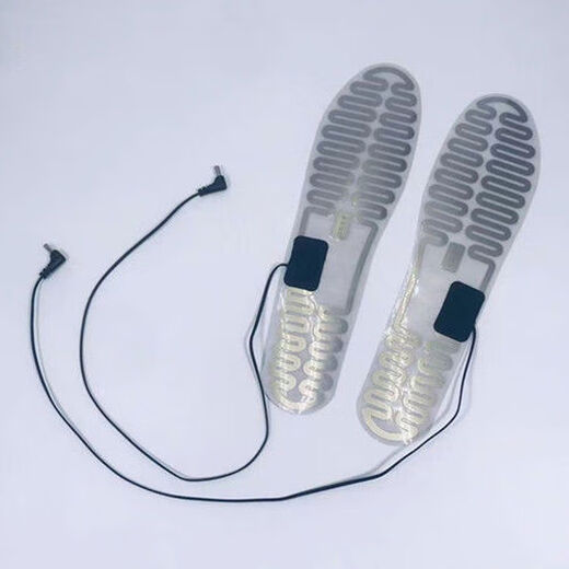 Schnee-Skischuhe, elektrische Heizsohle, elektrische Heizplatte, Einlegesohle, Heizplatte, Fußwärmer, Fußwärmer, elektrische Heizung, kleine Größe 3337