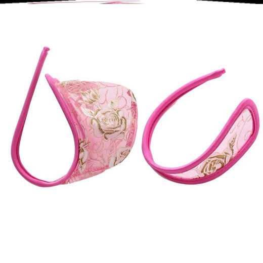 Shaobu one-line underwear wireless lining thong women's seamless underwear flat C-shaped underwear u-shaped one-piece B66-14 points men's black hairy one size