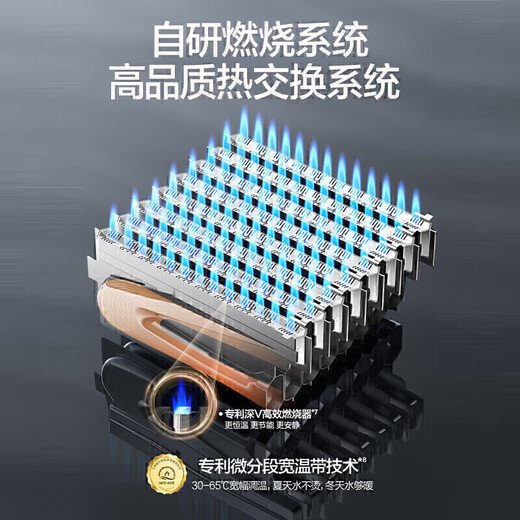 Vanward Starlight M9 Ultra 20 liters large water capacity 15% national subsidy gas water heater natural gas booster zero cold water frequency conversion dual servo constant temperature energy saving