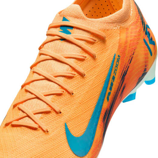 Nike Mercurial Series Mbappe Men's Low-top AG Football Shoes Winter NIKE VAPOR 16 PRO FQ8690 801 Light Melon Orange/Peacock Blue/Igloo Blue 41