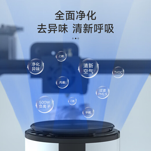 Xiaomi Baby German Quality Car Air Purifier Portable Mini Charging Home Formaldehyde Removal Smoke Dust Air Purifier White