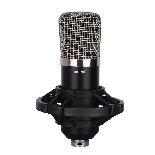 Fengxi duckbill condenser microphone mobile phone national karaoke online live broadcast microphone Douyin Kuaishou shouting wheat sound card set duckbill BM700 cantilever bracket + pop-up cover black