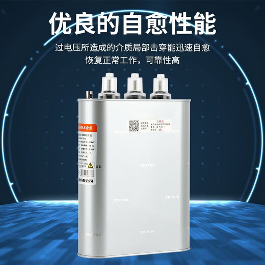 Zhiyue Group BSMJ0.4/0.45-20/25/30/40-3/1 self-healing low-voltage parallel power capacitor 0.48-50-3