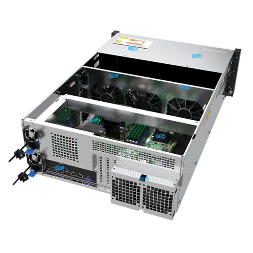 Rise Technology Intel deep learning/deepseek/artificial intelligence/large model training/5090/4090/A6000/A100/H100/4U rack/4GPU server Intel Xeon 6148 20 cores 40 threads *2 RTX PRO6000 96G GPU card *2