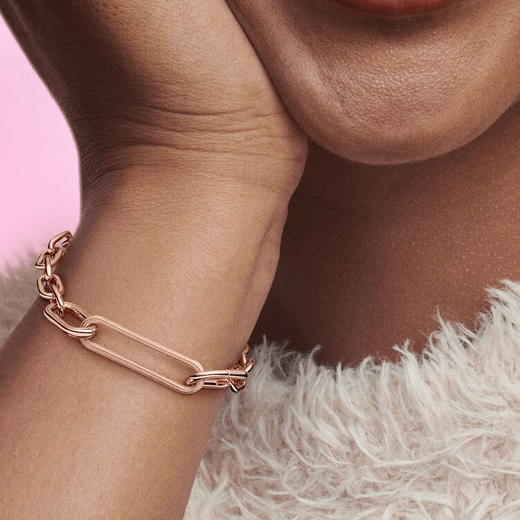 PANDORA Pandora Bracelet Accessories True Me Series Rose Gold Rose Gold F