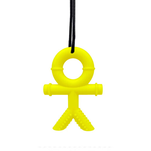 Food grade baby soothing anti-biting hand bite gel oral molar stick baby silicone teether red 1 pack