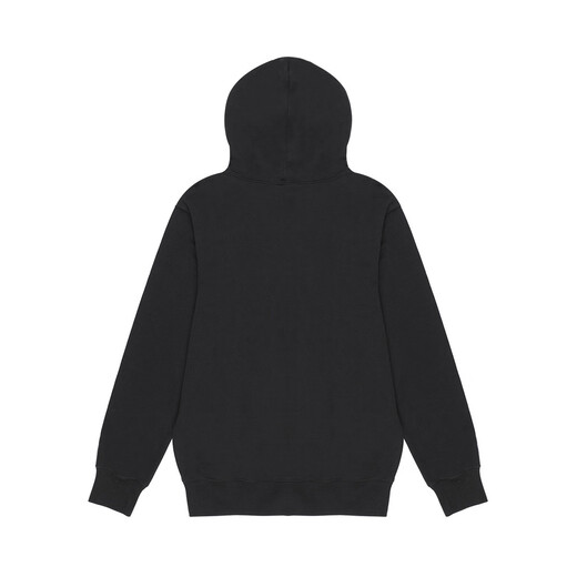Champion Men's Fashion Embroidered LOGO Casual Pullover Hooded Sweatshirt Black L