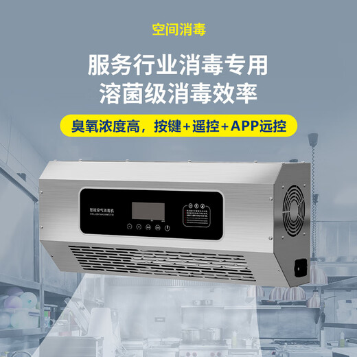 Feili Wall-mounted Ozone Generator Factory Workshop Kitchen Garbage Room Public Toilet Deodorizing and Disinfecting Machine Health Commission Equipment 840BT 40g/h (Mobile APP Intelligent Control + Appointment Timing)