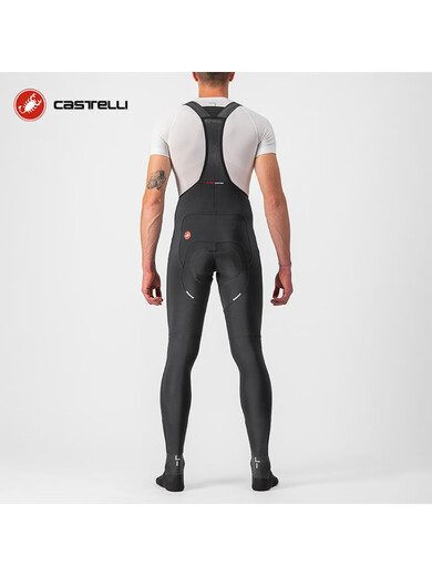 CASTELLI Scorpion men's autumn and winter thin velvet high-end lightweight professional racing cycling jersey baby bag trousers 4522523 305 brown XXXL