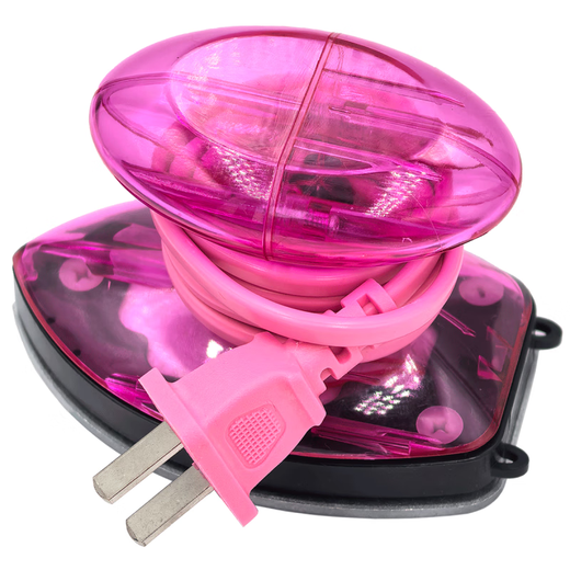 Chudig mini electric iron, special small iron for spelling beans, available in dormitories with limited power, heat transfer DIY handmade travel, transparent red iron 200 watts