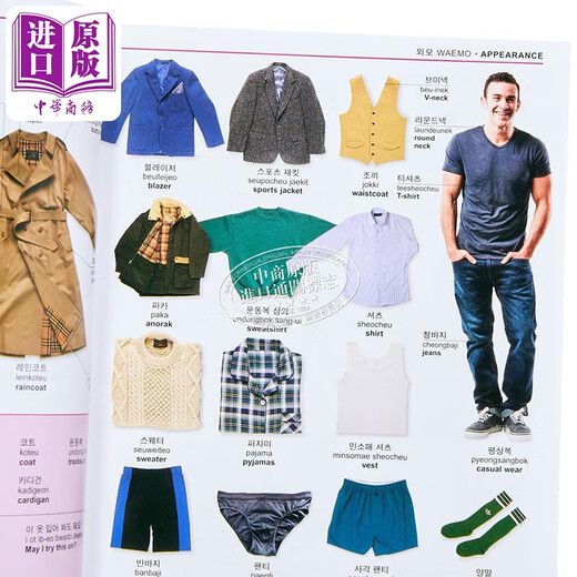 预售 Korean English Bilingual Visual Dictionary 2025年新版DK双语图解词典 韩语-英语 韩文英文原版字典 语言学习