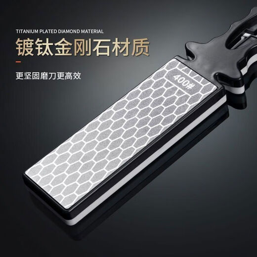 Knife sharpener, multi-functional quick sharpening tool, double-sided thickened emery sharpener, 400 mesh, 1000 mesh knife sharpener, whetstone available