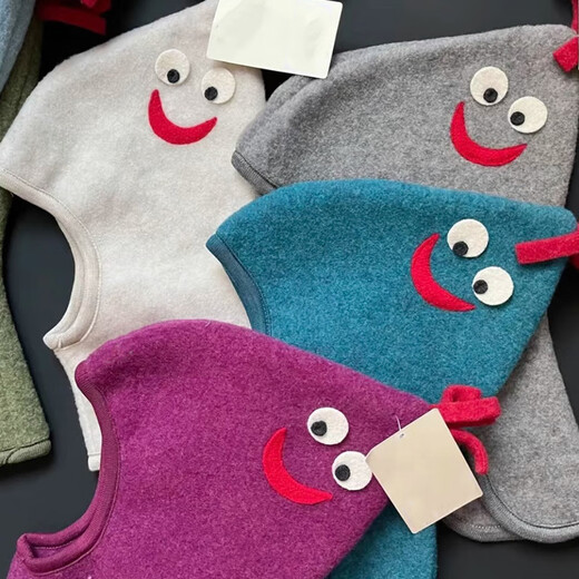 Infant and toddler rooster-shaped hat, soft and skin-friendly, 2024 Danish autumn and winter new style, warm headband cap for male and female babies, red, one size fits all, 0-3 years old, one size fits all, 48cm-52cm (0-3 years old)