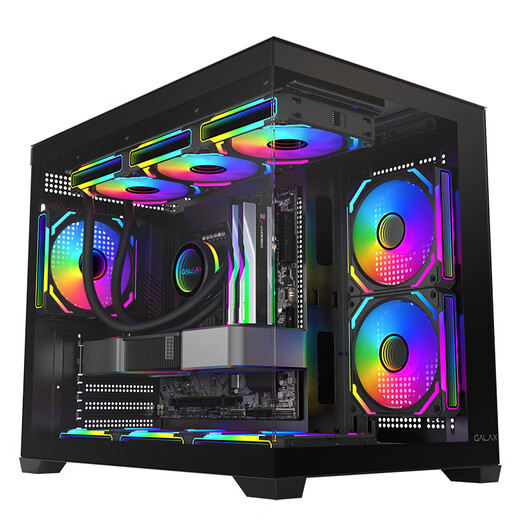 AMD Ryzen R5 9600X/RTX5060/RX9060XT Desktop computer host Rendering design drawing machine High-end e-sports game DIY assembly computer Configuration 8 9600X/RX9060XT 8G