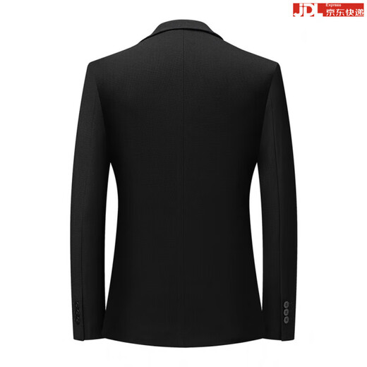 BOSS Italian Slim Small Suit Men's 2025 New Spring and Autumn Wear Business Casual Suit Jacket Wedding Dress Black M 170