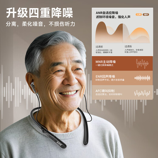 Future guest (vlk) hearing aid for the elderly with severe deafness special behind-the-ear hanging neck hearing aid CZ-T05