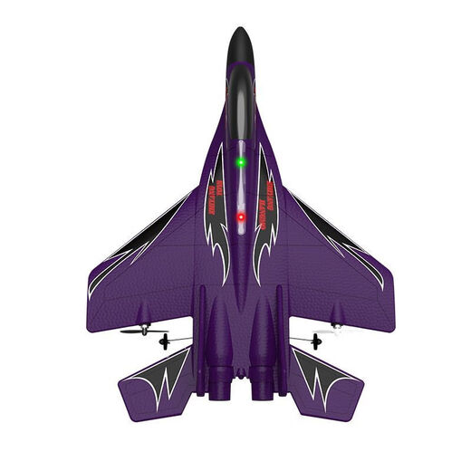 Remote control aircraft for children 6 years old and 12 years old fighter J-20 long endurance foam drop-resistant toy boy drone trumpet - blue remote control helicopter