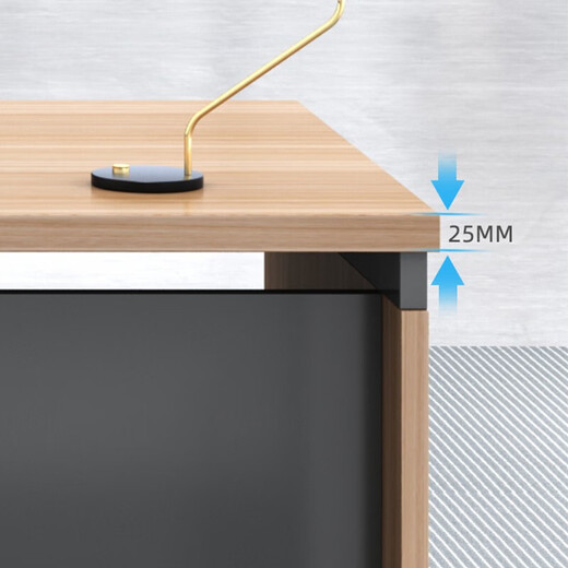 NAIGAO E0 level boss desk simple modern president desk office desk manager supervisor desk 1.8 meters including side cabinets