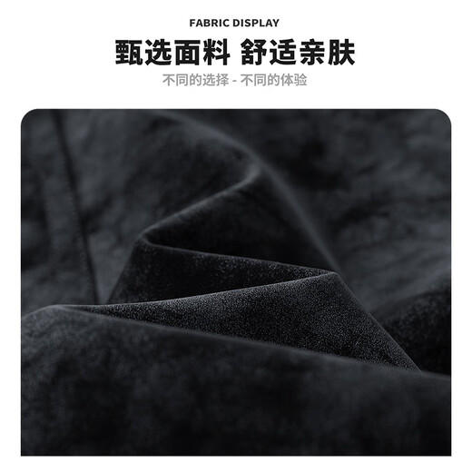 Mark Huafei Flight Jacket Men's Autumn 2025 Trendy Brand Retro Casual American Jacket Top Men's Black XL