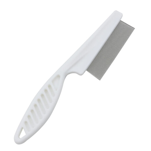 Zhewei pet flea comb dog and cat comb flea comb beauty comb hair removal pet comb pet fine tooth hair removal comb large needle comb
