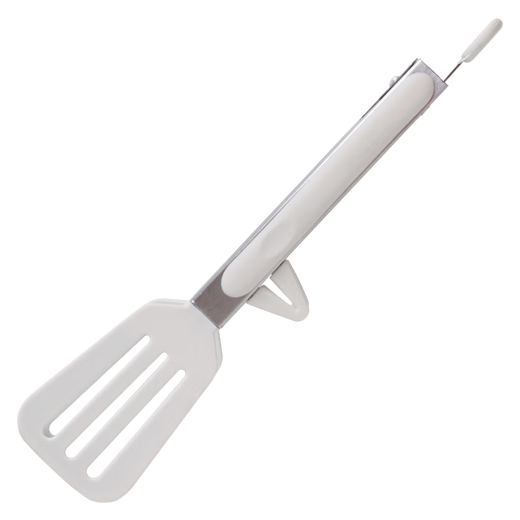 Kawashimaya Silicone Clip Food Clamp Kitchen High Temperature Resistant Anti-scalding Clamp Barbecue Tool Special Clamp for Stir-frying Steak With Stand/High Temperature Resistant Silicone Food Clamp-9 Inch Black