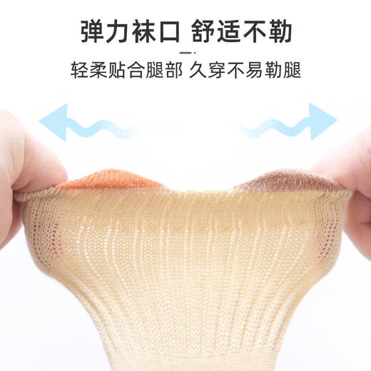 9i9 baby floor socks autumn and winter dispensing anti-slip children's mid-tube socks baby trampoline socks 0-1 years old 3 pairs 0-1A141