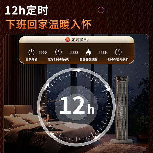 Hualing Midea produces electric heater/heater electric heater/household electric fan/heater/electric heater small sun/energy-saving Hualing Shenji WH-NFT20F02R