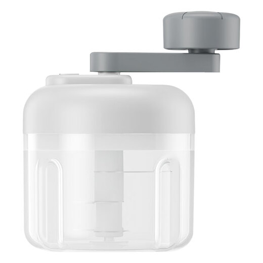 Zwilling German Seiko Quality Garlic Artifact Manual Household Small Blender Cutting Minced Garlic Crushing Garlic Machine Fan Manual Blender-250ml Upgraded Three-Blade Head_Three-speed Switch Pearl