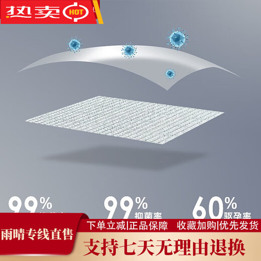 Steinmetz Class A encrypted baby mosquito net anti-fall mosquito net three-door bed sheet bedroom bracket baby sitting bed U Xizi Lanyi 200cm*150cm*170cm1.5m bed