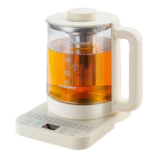 Health kettle, kettle, heat preservation and stew all in one fully automatic constant temperature tea kettle glass small office home 2L 316 temperature adjustment model with filter + egg rack hot model Shenhua genuine product durable for ten years