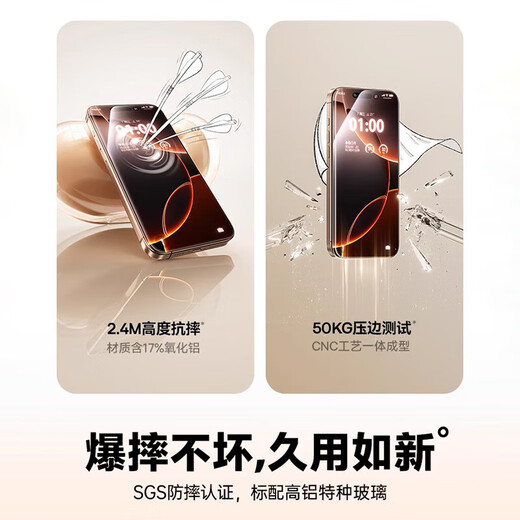 Tu Lulu is suitable for Apple 17promax tempered film anti-peeping iphone16pro mobile phone film high-definition full screen 15Pro eye protection 14plus anti-fingerprint anti-fall Corning second sticker dust-free warehouse colorless eye protection super original screen feel丨earpiece dustproof net丨not hurt your eyes for a long time iPhone 14plus automatic positioning buy one get one free