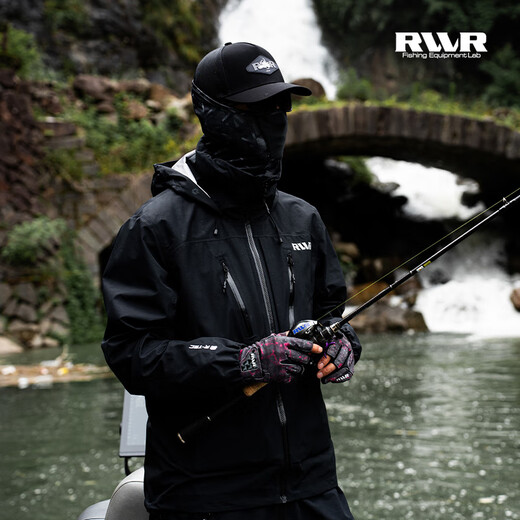 RVVR25 New Royal Scale Professional Jacket Windproof and Water-Repellent Outdoor Warm and Breathable Autumn and Winter Lure Fishing Jacket Gray XL