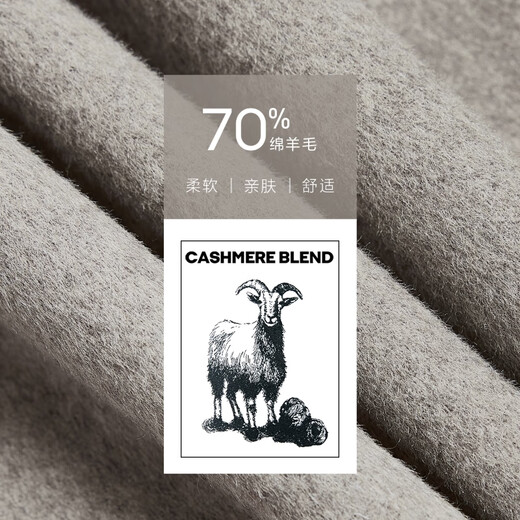 JACK&JONES Men's Autumn and Winter Loose Button Placke Fashion Versatile Trendy Woolen Coat Warm Style 225427033