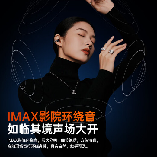 MICROKIA 2025 latest model丨Harman Kardon level AI bone conduction Bluetooth headset ear clip type concept open wireless sports running anti-sweat noise reduction ear-mounted super long battery life