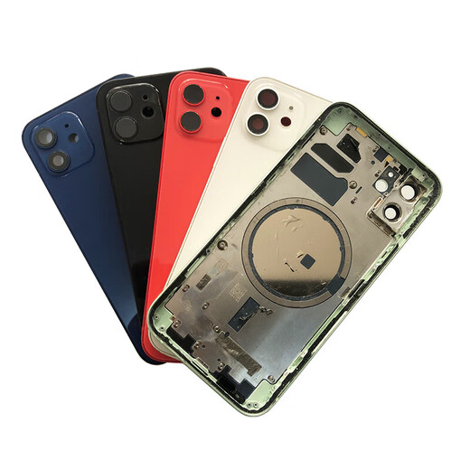 Suitable for Apple back shell assembly, mini back cover assembly shell, promax original back shell glass assembly, 12mini back cover integrated, remark color 9 (US version shell