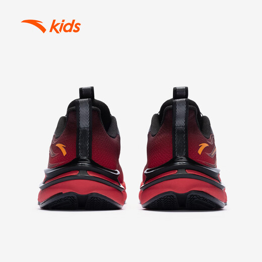 ANTA Children's Sports Shoes for Boys 2026 New Year Red Flame Running Shoes Knob Buckle Sports Shoes A12615564