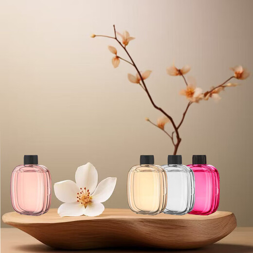 Aromatherapy machine automatic fragrance spraying machine deodorizing and odor-free fragrance machine home office silent fragrance diffuser hotel public places leisure club fragrance machine lasting fresh air V01 aromatherapy machine 1 set + 6 bottles of perfume