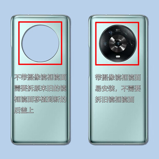 Original for Huawei Honor Magic 4 glass back cover Magic 4pro mobile phone back case magic4 battery cover Magic 4 gloss black tempered glass back cover/high quality