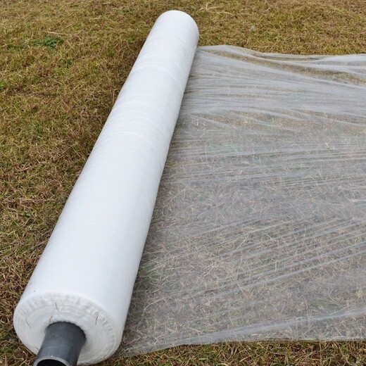 Junmo film plastic film PE film ground film protective film agricultural film construction engineering film concrete curing film white film 2 meters wide 175 meters long / 4.8 Jin Jin equals 0.5 kg / roll