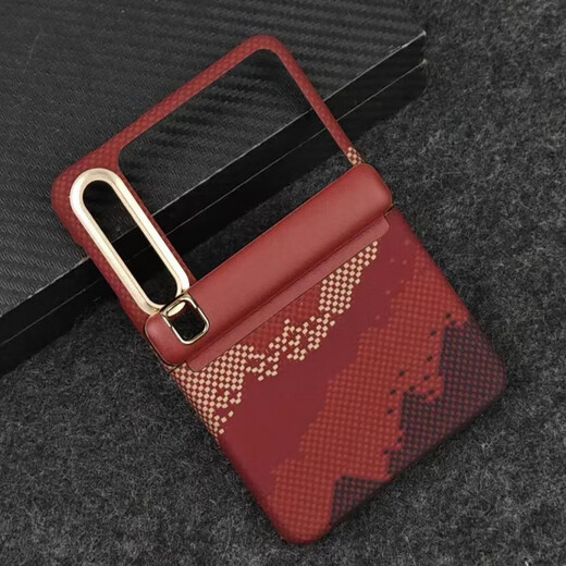 Huawei (HUAWEI) original quality Jingying new model suitable for Kevlar center axis mobile phone case with grainy feel and full protection of the center axis Silver gray star aerial axis Single back cover Magnetic suction Huawei Pura X