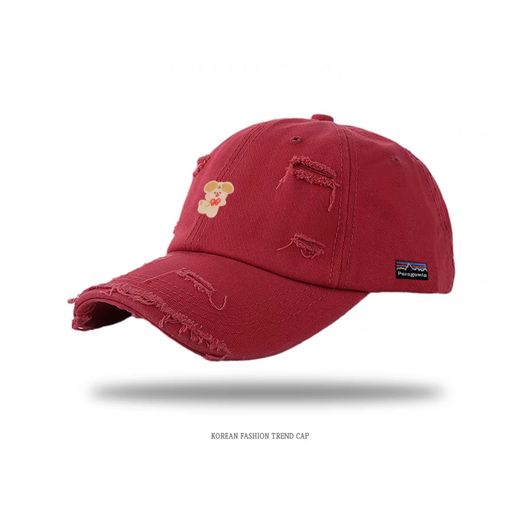 Patagonia (Patagonia) Poragomla hole baseball cap men and women hip-hop casual fashion versatile trendy hat sun protection XH621- (53) black adjustable