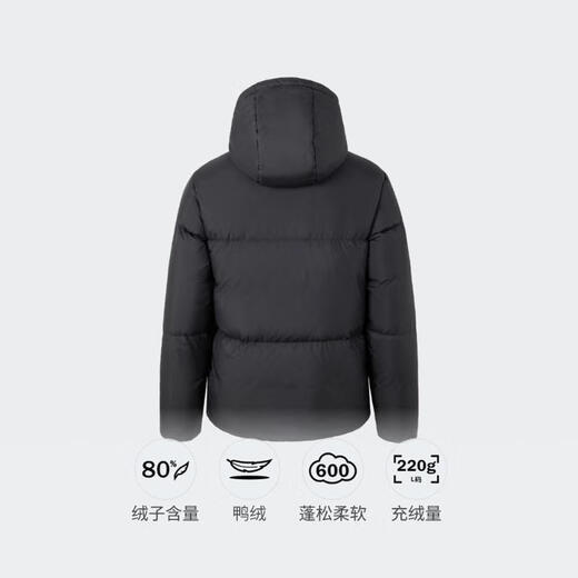阿迪达斯adidas【滔搏运动】男子PUFFY DOWN JKT羽绒服 JV6187 M