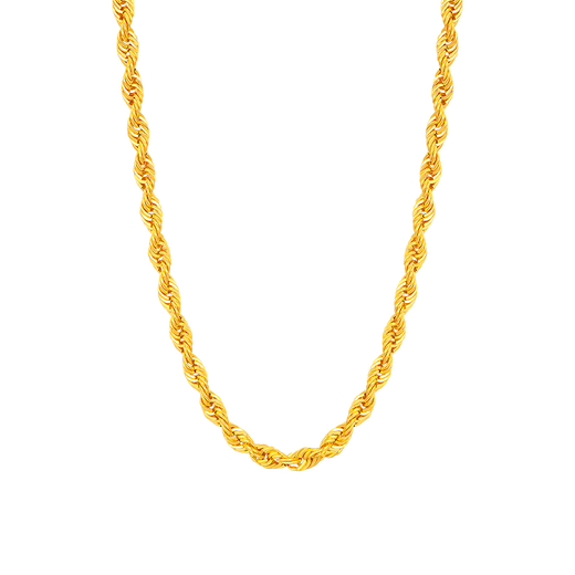 Shuibei gold 18K gold twist necklace pendant birthday anniversary gift for friends and family 18K twist necklace gold weight about 3 grams + more refunds or less compensation
