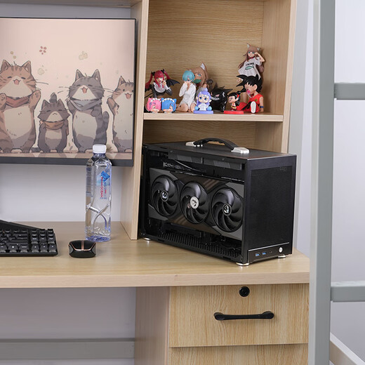 AMDR7 9700X/5070/5060TI/9070XT graphics card B850 BKB ITX mini host portable game MINI desktop computer host assembly computer complete machine configuration three丨R7 9700X/RTX5060