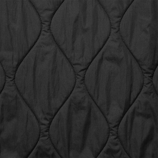 MUJI Men's Waterproof Quilted Jacket Men's Jacket Men's 25th Autumn and Winter New Cotton Clothes AD0XLA5A Black L (175/100A)