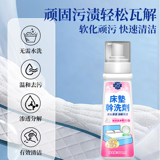 Kobayashi Yasuo Mattress Cleaner 300ml Urine and Blood Stains Cleaner Water-free Fabric Sofa Carpet Dry Cleaning Agent Artifact