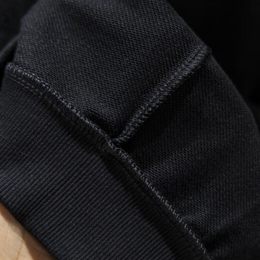 Li Ning children's round neck long-sleeved sweatshirt for boys and girls new loose retro college style pullover sweatshirt top YWDV679 black-2 one size fits all 135