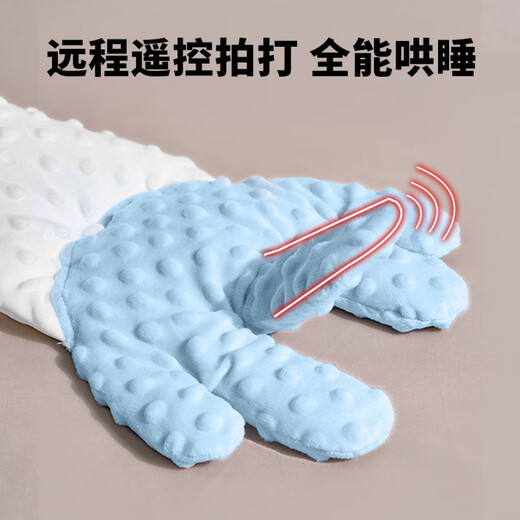 BORNPETAL crib-in-a-bed set, newborn bionic sleeping bed, slap-able crib, baby anti-pressure portable bed-in-bed, red panda bed-in-bed + slope mat (A side soothes bean sprouts_B side breathable mesh